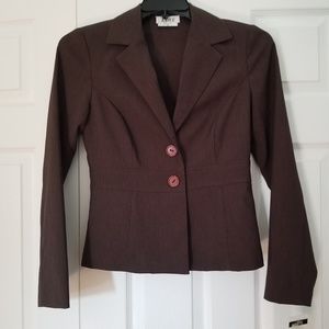 NWT A. Byer suit jacket/blazer - brown. Size M